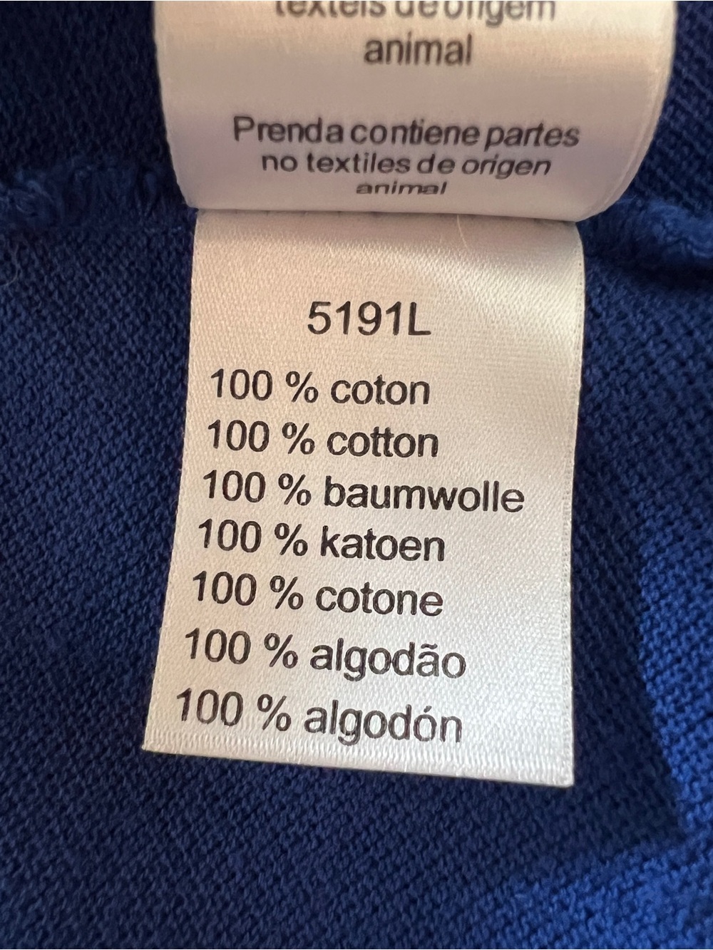 Lacoste Men's 100% Cotton Blue Golf Preppy Classic Polo Shirt-4XL - Picture 5 of 7
